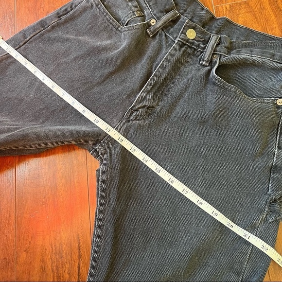 RARE 505 Levi’s Vintage High Waisted Black Jeans - Picture 10 of 14